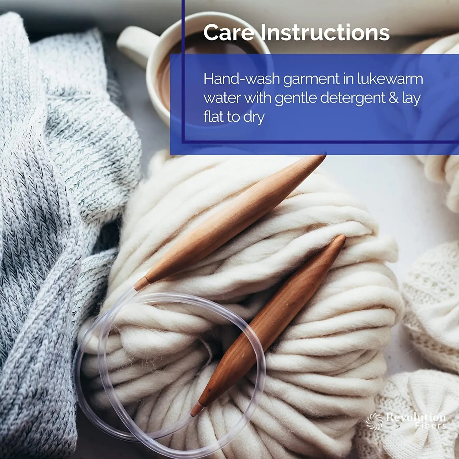 | Premium Super Bulky Merino Yarn | 100-Grams of 100% Wool Yarn Chunky Weight, Thick Wool Yarn for Knitting, Crochet, Baby Blanket, Dyed, Felting, Weaving (Chocolate)