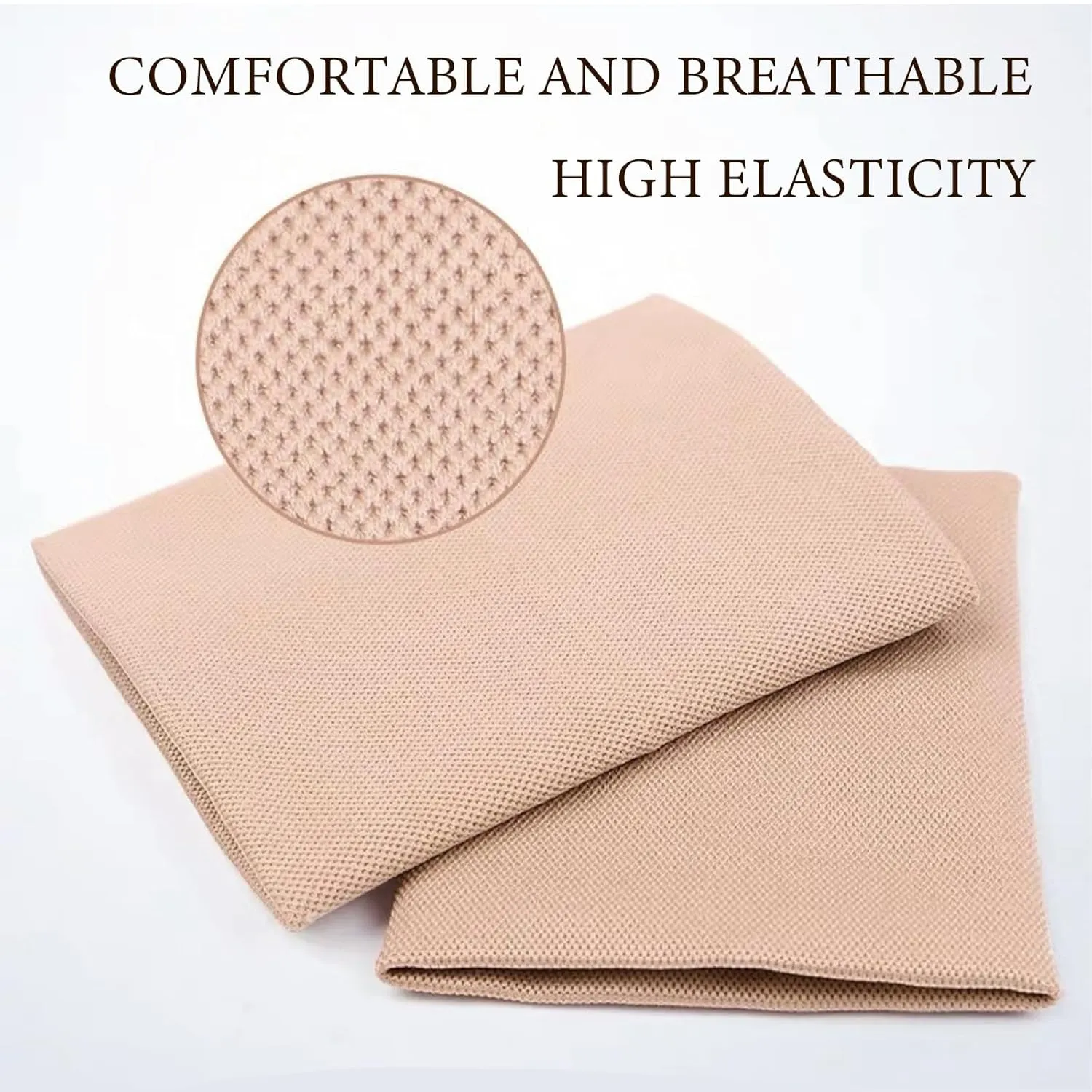 2 Pairs Wrist Wraps Men & Women Beige Spor tCompression Wrist Brace Wrist Sleeve Elastic Wrist Widget Bands Supports Carpal Tunnel Tattoo Cover Up(XX-Large)