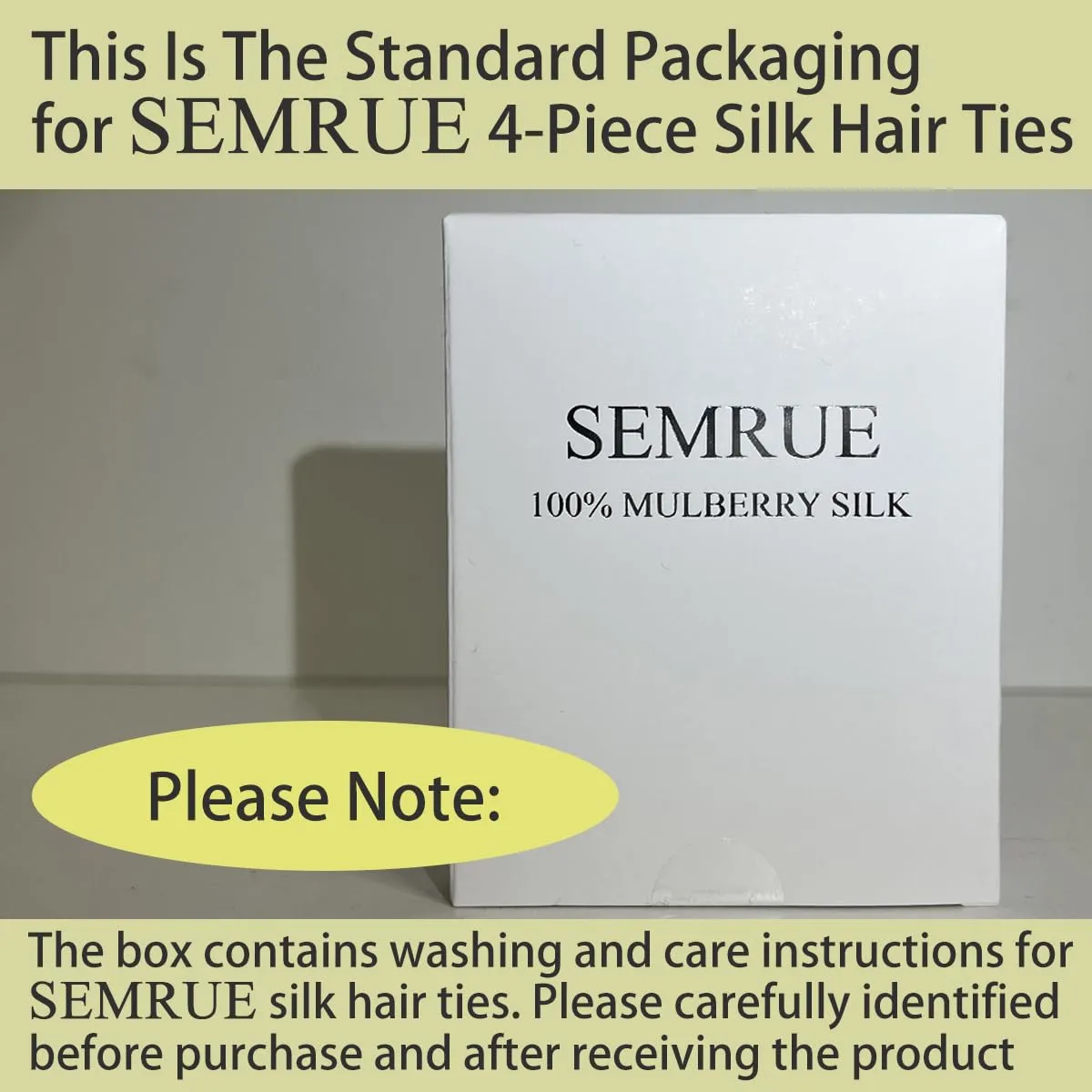 22 Momme 100% Pure Mulberry Silk Scrunchies (4 PCS) - Small Hair Elastics and Ties for Women, Sleep Hair Care, No Damage, Black
