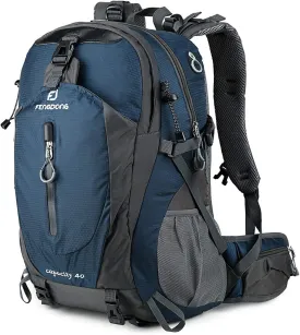 40L Waterproof Lightweight Hiking,Camping,Travel Backpack for Men Women
