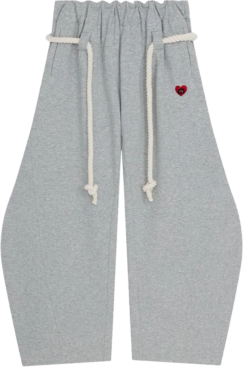 Aelfric Eden Baggy Wide Leg Pants for Women Casual Elastic Waist Lantern Trouser Sweatpants