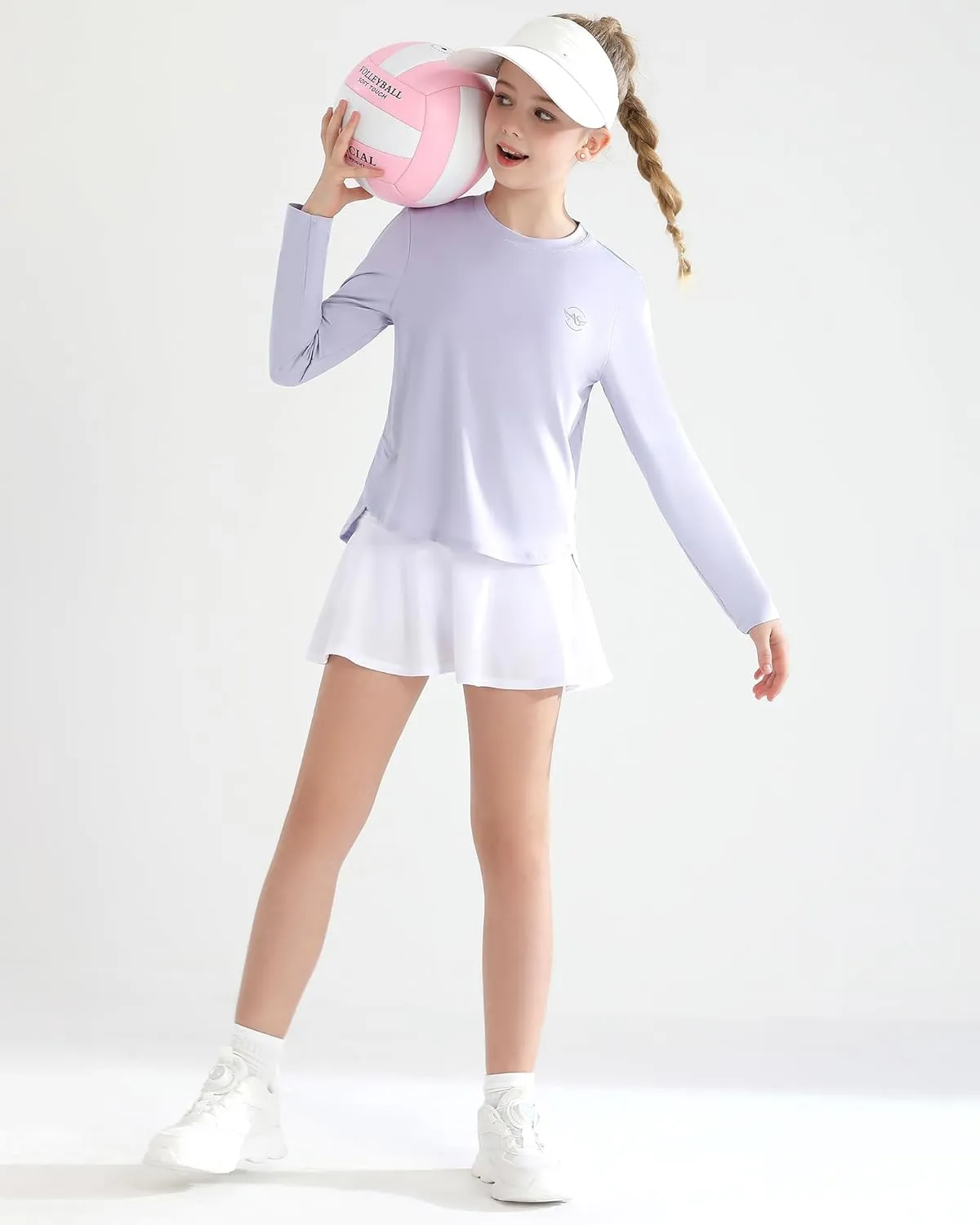 Angel season Rash Guard for Girls Swim Shirt Long Sleeve Swimsuit Girl Upf50  UV Protection Teen Sun Shirt Rashguard Top