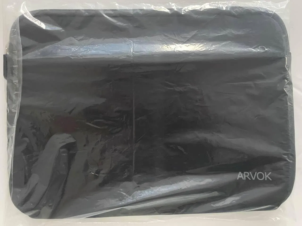 ARVOK 15 15.6 16 inch Laptop Sleeve Case, Water-Resistant Notebook Computer Pocket Tablet Briefcase Carrying Bag Pouch Skin Cover for HP/Dell/Lenovo/Asus/Acer, Black
