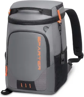 Backpack Cooler Insulated Leak Proof 30/45 Cans, 2 Insulated Compartments Thermal Bag, Portable Lightweight Beach Travel Camping Lunch Backpack for Men and Women