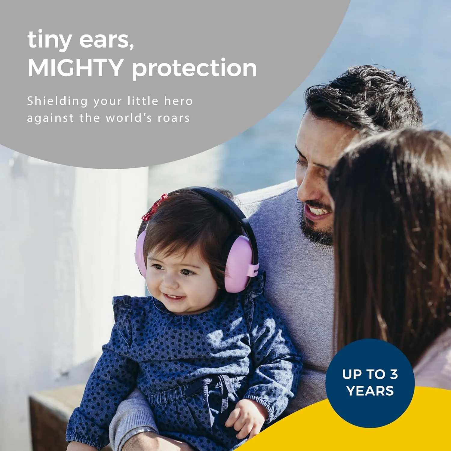 Banz Bubzee Baby Headphones for Noise Protection - Baby Ear Muffs, Newborn Infant & Toddler, 0 to 36 Months, Adjustable