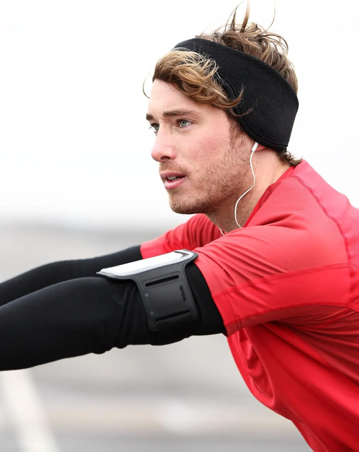 BBTO 3 Pcs Ear Warmer Fleece Headbands Ear Muffs Winter Running Gear for Women Men Adult
