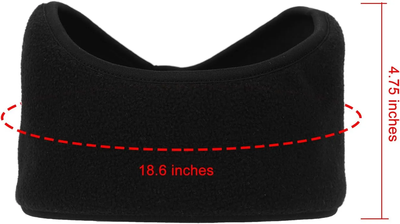 BBTO 3 Pcs Ear Warmer Fleece Headbands Ear Muffs Winter Running Gear for Women Men Adult