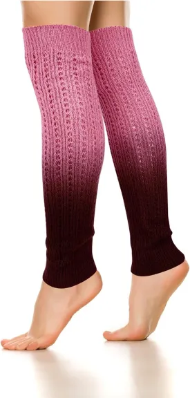 Benefeet Sox Womens Leg Warmers 80s Girls Wool Ribbed Knit Thigh High Socks Crochet Extra Long Boot Socks