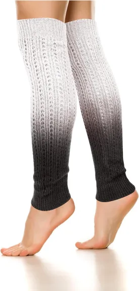 Benefeet Sox Womens Leg Warmers 80s Girls Wool Ribbed Knit Thigh High Socks Crochet Extra Long Boot Socks