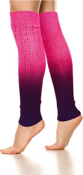 Benefeet Sox Womens Leg Warmers 80s Girls Wool Ribbed Knit Thigh High Socks Crochet Extra Long Boot Socks