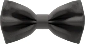 Bow Tie House Satin Classic Pre-Tied Bow Tie Formal Solid Tuxedo for Adults & Children