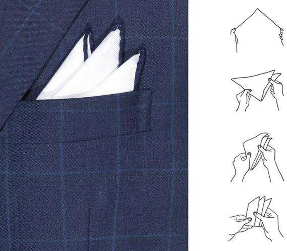 Boys Bow Tie Pocket Square Necktie - 3 Piece Set for Kids with Wedding Praty