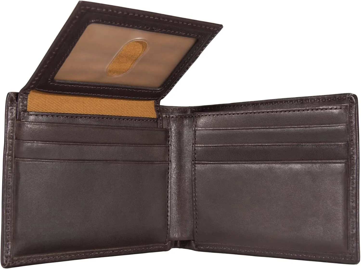 Carhartt Men's Durable Oil Tan Leather Wallets, Available in Multiple Styles