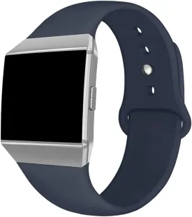 Compatible with Fitbit Ionic Bands, Soft Silicone Replacement Strap Accessories Breathable Wristbands for Fitbit Ionic Smart Watch, Large Small