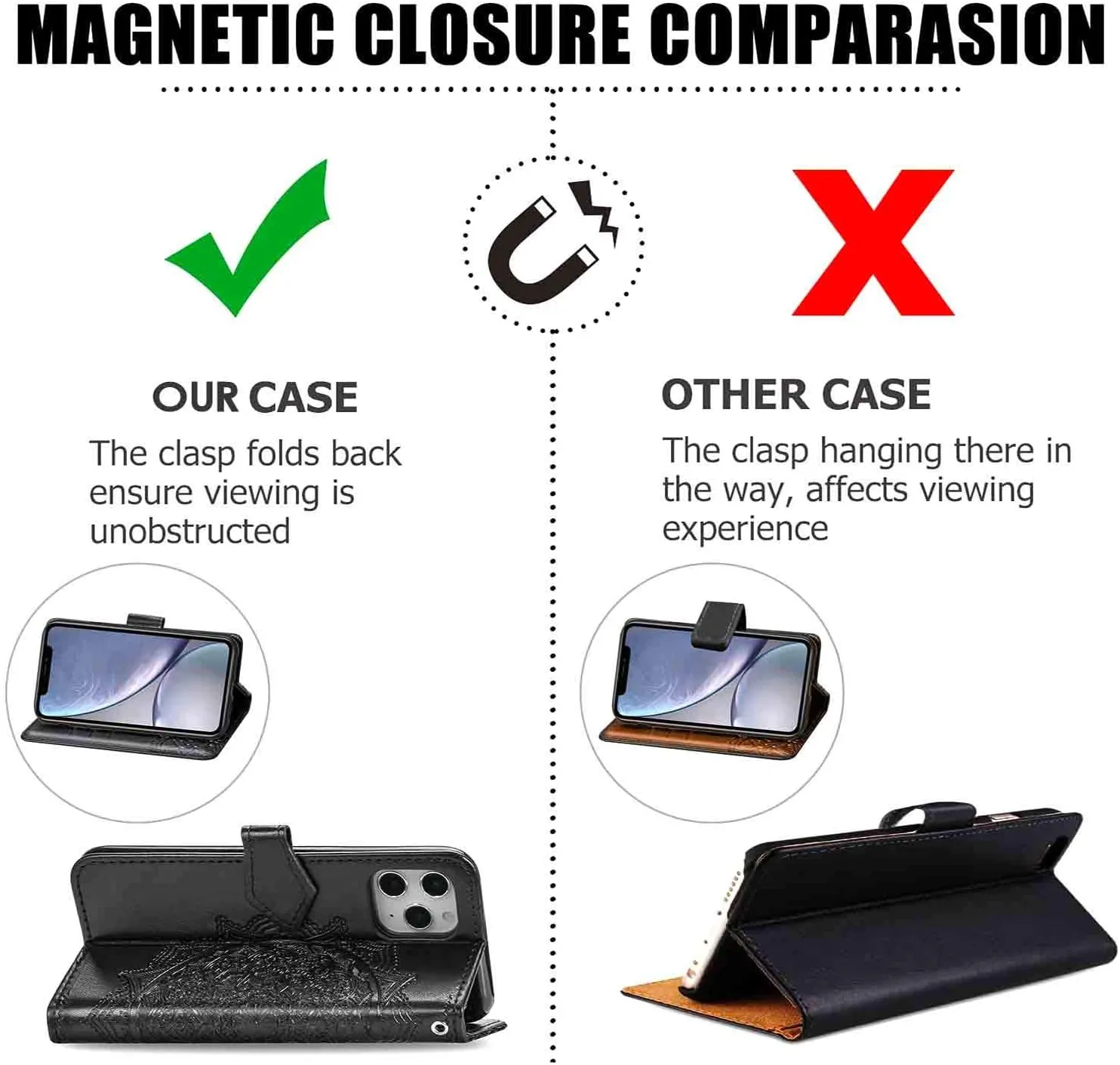 Compatible with iPhone 12 Pro Max Case 6.7 inch(2020),Wallet Case for Women and Girls,Premium Strap with Card Holder,3D Embossed Datura Flower,Pu Leather Flip-Blue