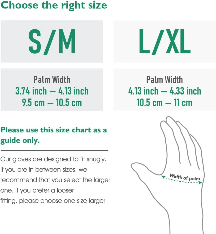 COOLJOB 2 Pairs Warm Knit Half Finger Winter Gloves for Men Women, Fingerless Stretchy Mittens with Non-Slip Silicone Grip