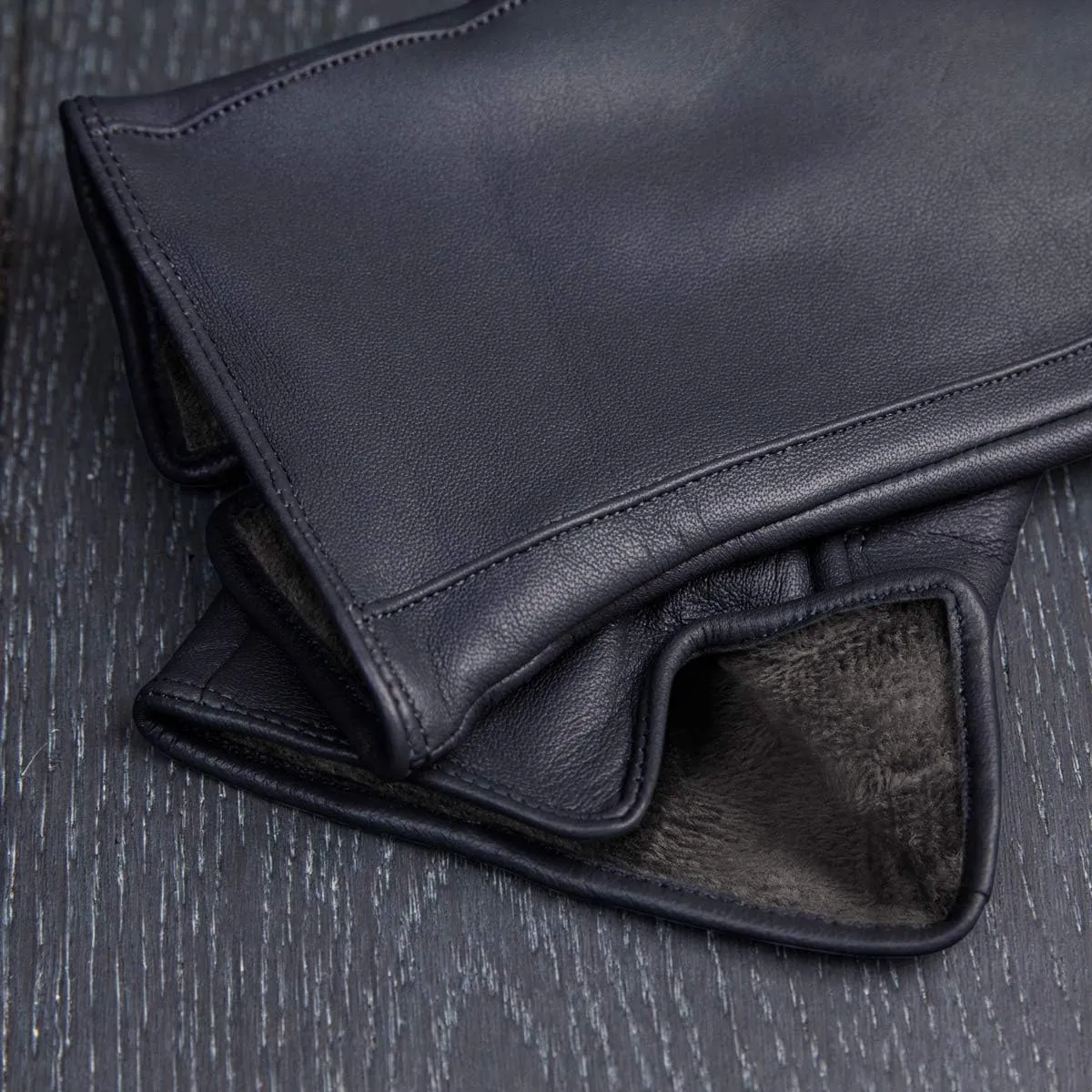 Downholme Vegan Leather Gloves for Women