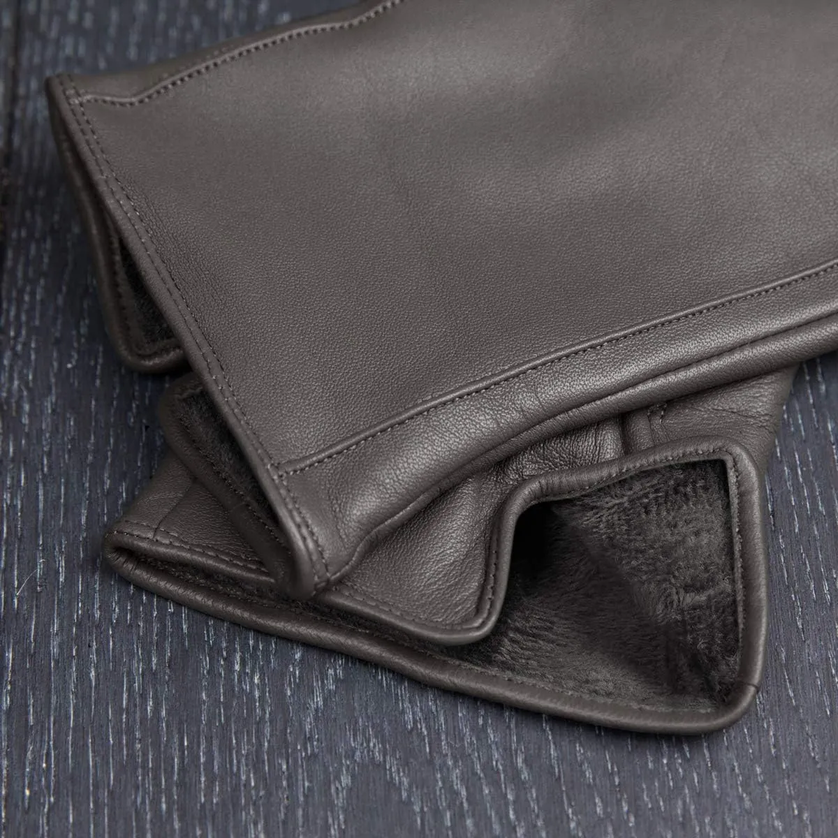 Downholme Vegan Leather Gloves for Women