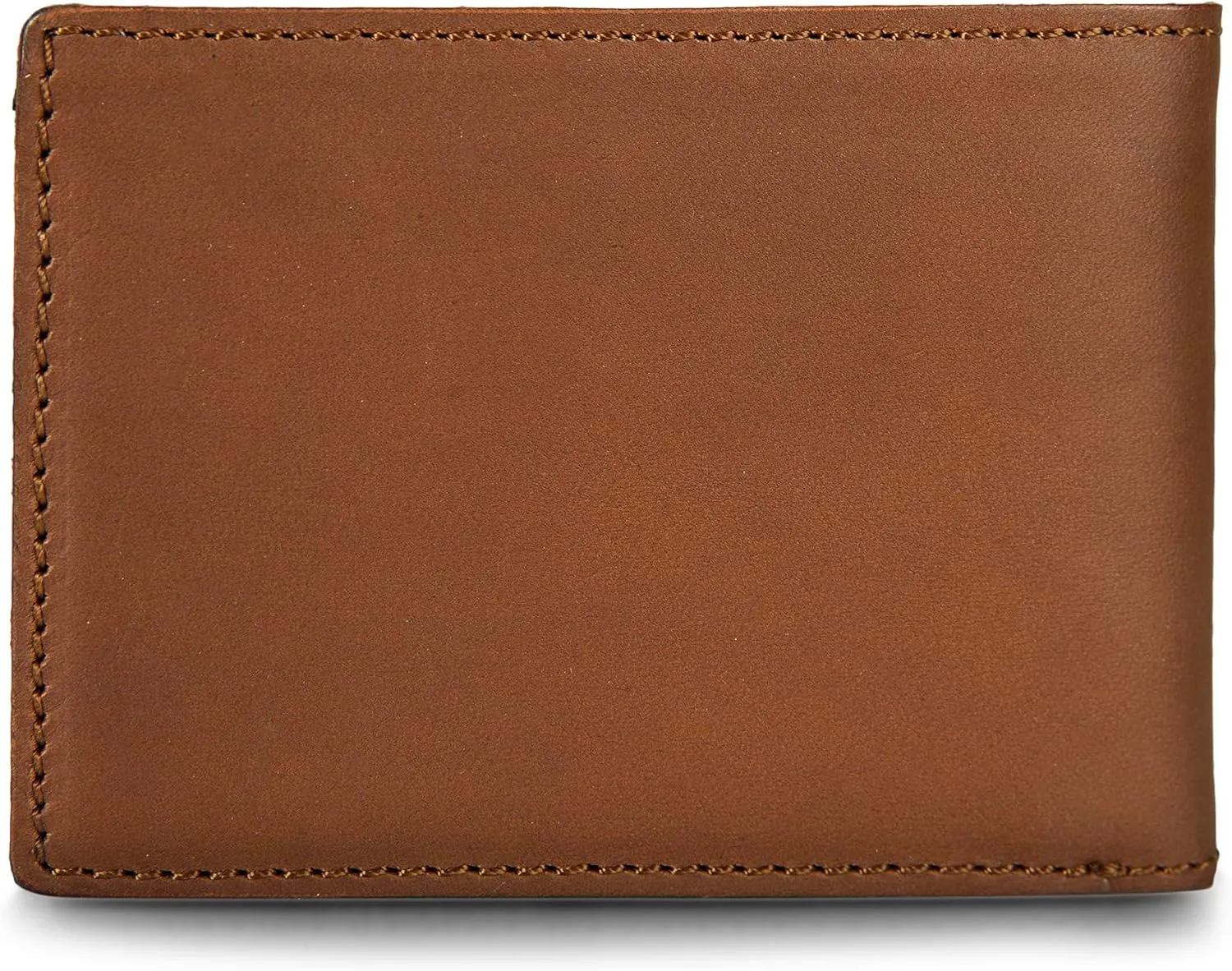 Eddie Bauer Men Signature Leather Bifold Passcase Wallet