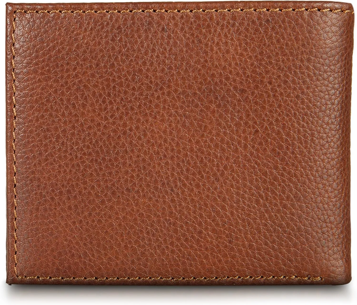 Eddie Bauer Men Signature Leather Bifold Passcase Wallet