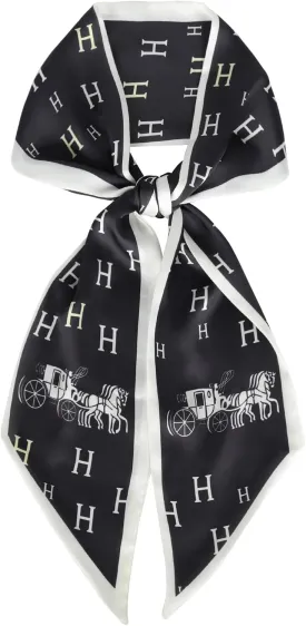 EXTREE Satin Scarf Mulberry Silk Printed Head Wrap Hair Band 7"" x 59""