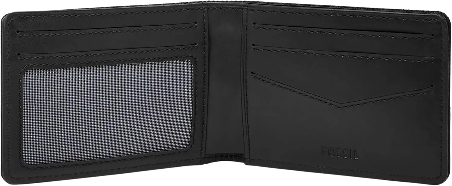 Fossil Men's Anderson Leather Slim Minimalist Bifold Front Pocket Wallet