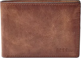Fossil Men's Anderson Leather Slim Minimalist Bifold Front Pocket Wallet