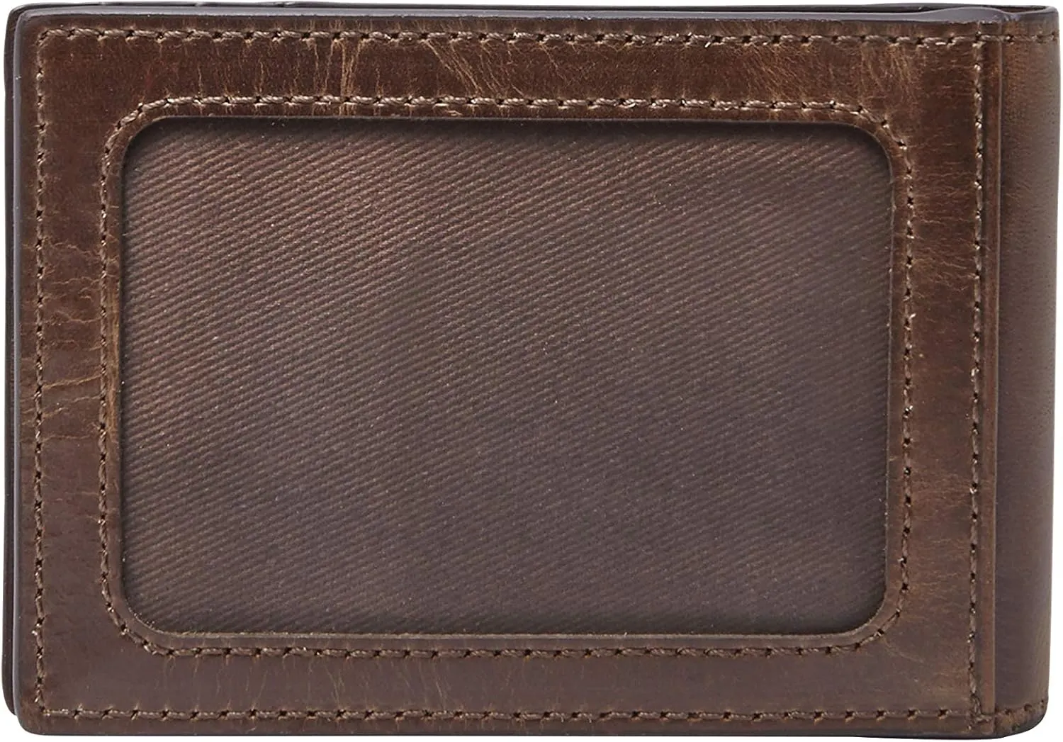 Fossil Men's Anderson Leather Slim Minimalist Bifold Front Pocket Wallet