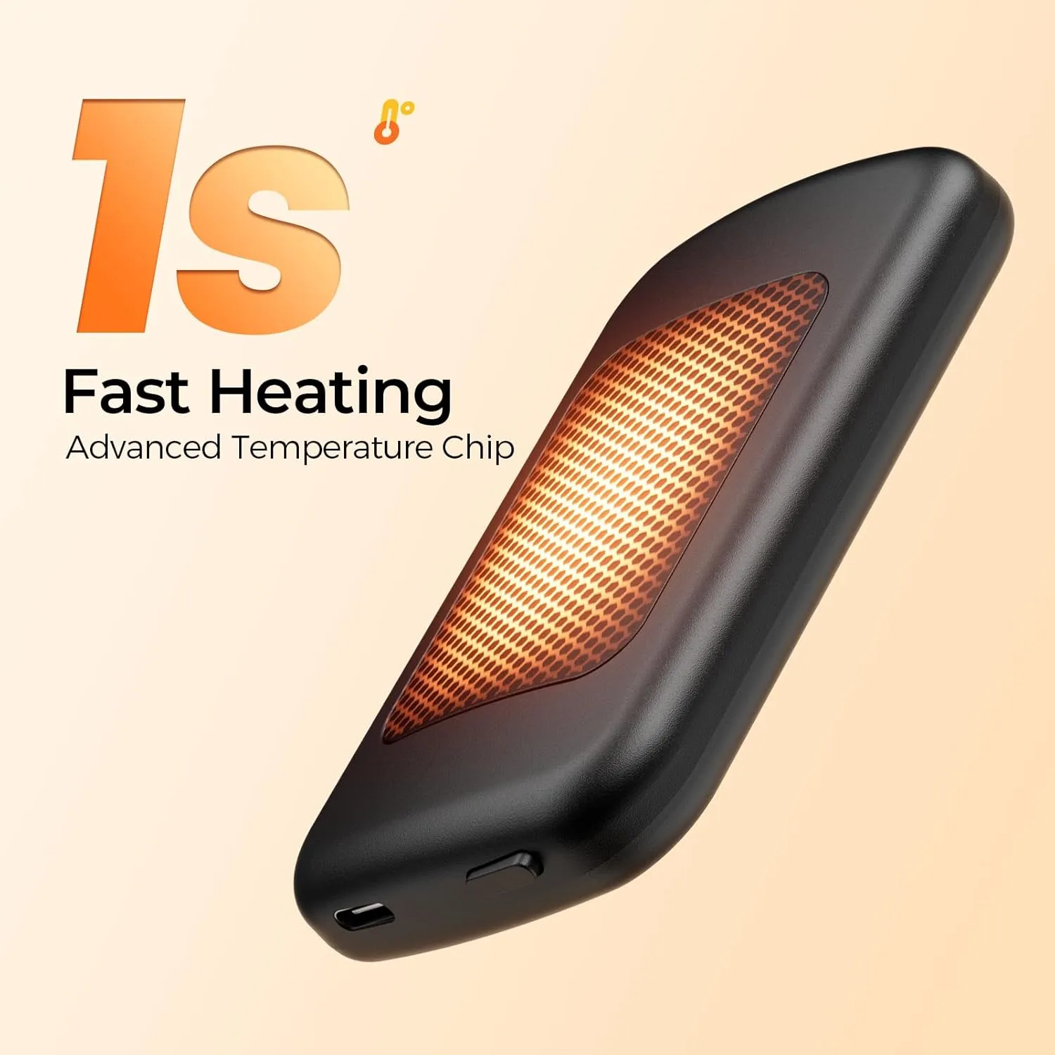 Hand Warmers Rechargeable 2 Pack with Gift Box, Portable Electric Hand Warmer with LED Display Battery and Temperature, Fast Heating, for Men, Women, Hunting Camping