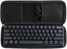 Hard Protective Travel Case Replacement Compatible with Razer Huntsman Mini 60% Gaming Keyboard/Razer BlackWidow V3 Mini/Huntsman Mini 60% Analog