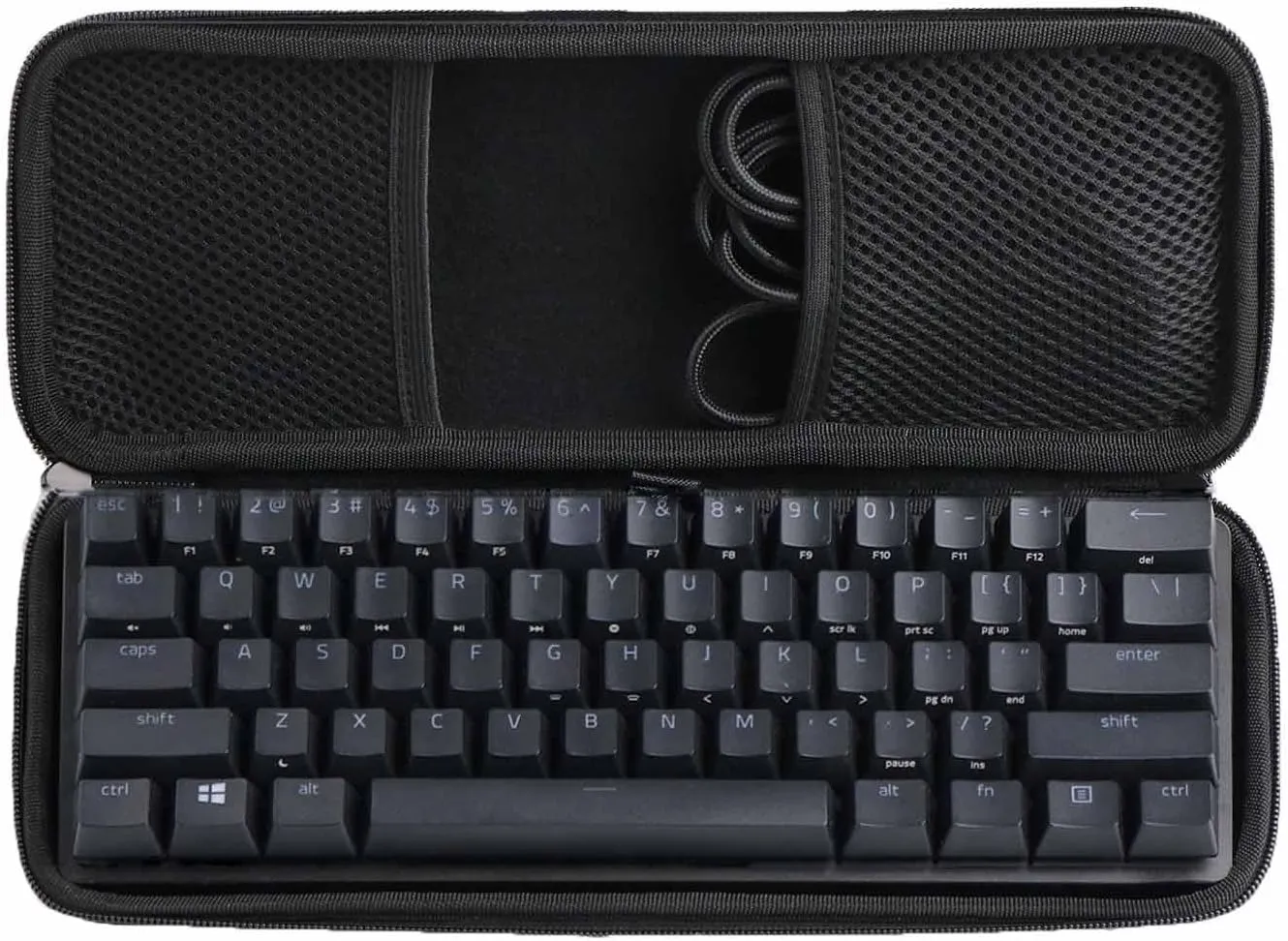 Hard Protective Travel Case Replacement Compatible with Razer Huntsman Mini 60% Gaming Keyboard/Razer BlackWidow V3 Mini/Huntsman Mini 60% Analog