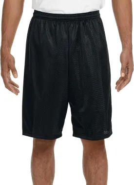 Hat and Beyond Mens Lightweight Basic Mesh Solid Basketball Jersey Workout Fitness Gym Shorts
