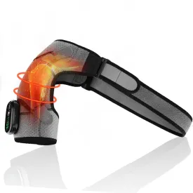 Heated Vibration Shoulder Brace for Pain Relief and Rotator Cuff Support, Portable Shoulder Wrap