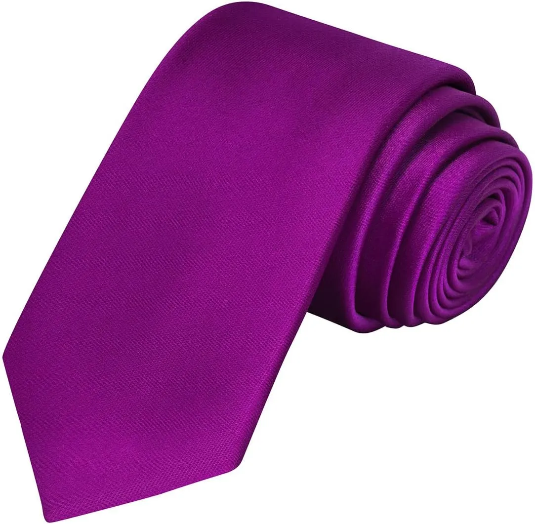 KissTies Boys Tie Satin Necktie For Teens Ties   Gift Box
