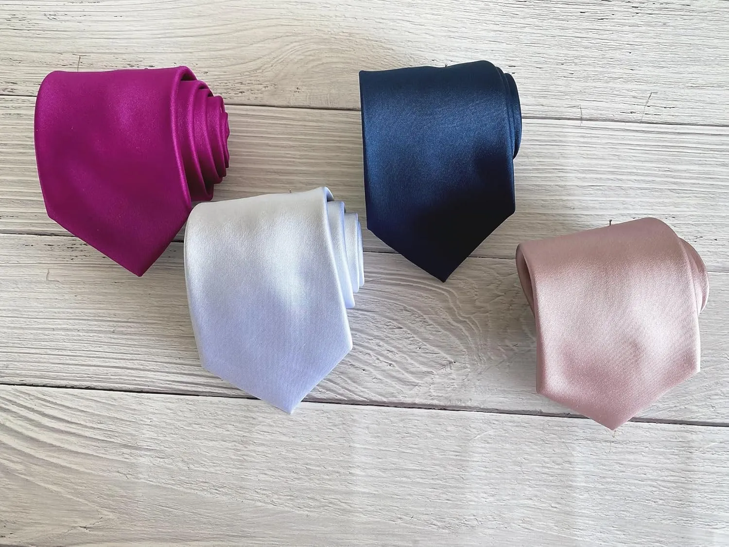 KissTies Boys Tie Satin Necktie For Teens Ties   Gift Box