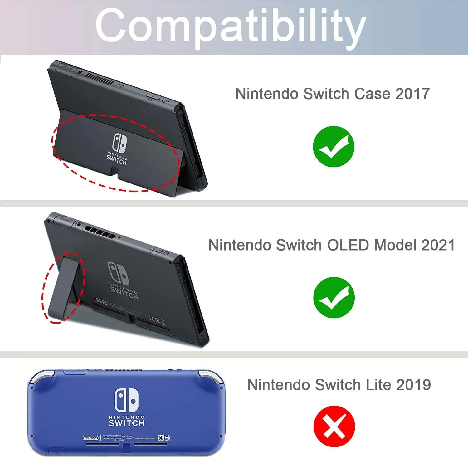 Lalumix Nintendo Switch Case, Black Flower Nintendo Switch OLED Case for Girls Boys with 16 Game Card Slots Travel Storage Shockproof Protective Cover for Switch Console Joy-Con Accessories, Floral
