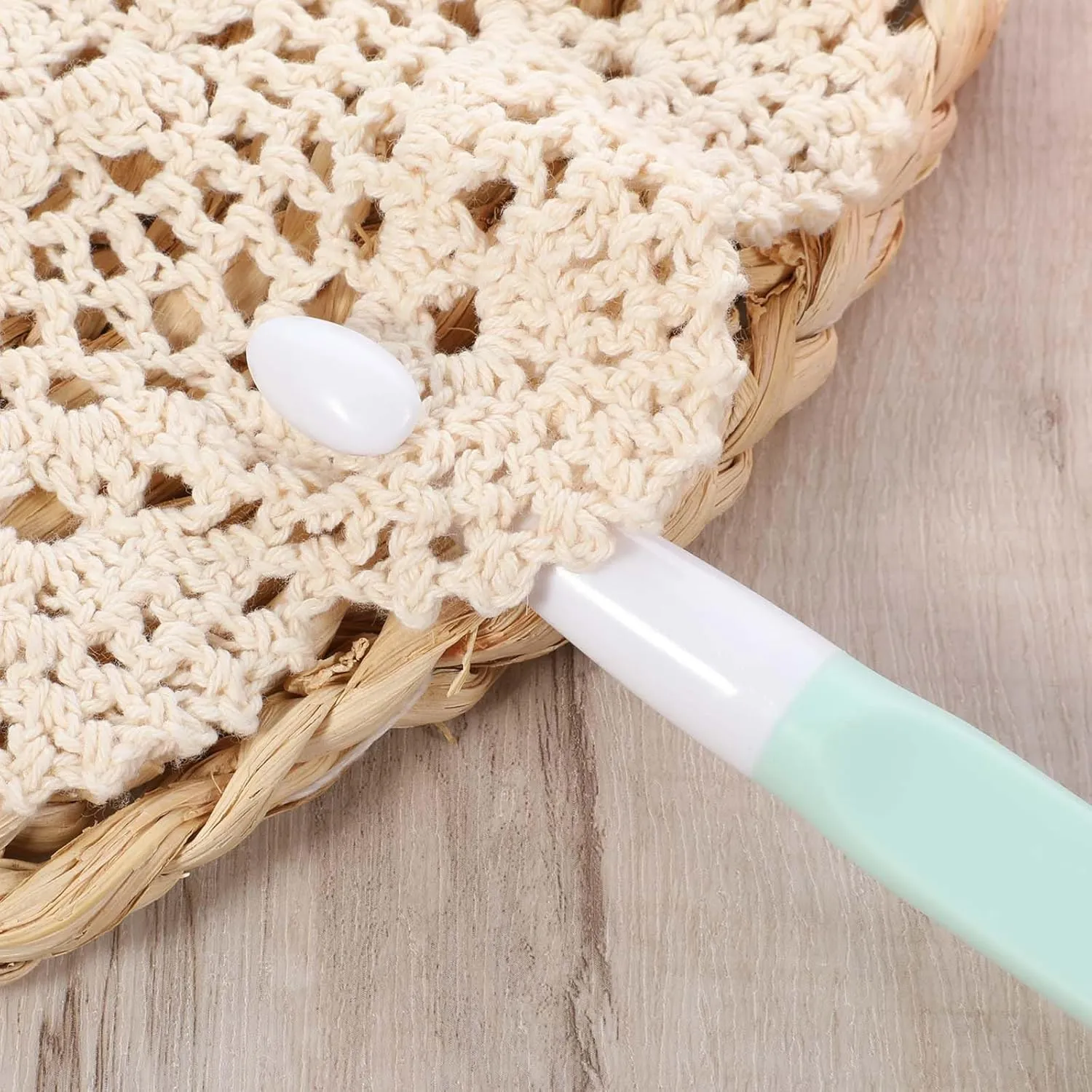 Large Size Crochet with Ergonomiv Handle, 8mm 10mm 12mm 15mm 20mm Long Rubber Handle Crochet Hook, Knitting Giant Crochet Hooks for Chunky Yarn, Scarf, DIY, Wool Products