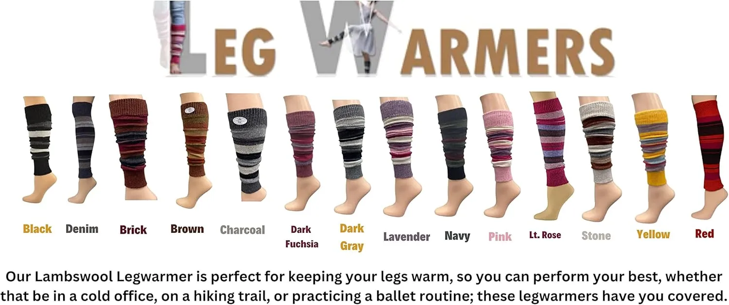 Leg Warmers For Girls & Women - Girls Classic Leg Warmer, Fashion Cable Knit Leg Warmer for Indoors/Outdoors
