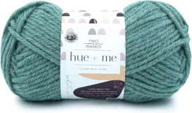 Lion Brand Yarn Hue & Me Bulky Yarn, Agave, 1 Skein