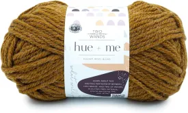 Lion Brand Yarn Hue & Me Bulky Yarn, Arrowwood, 1 Skein