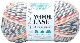 Lion Brand Yarn Wool-Ease Thick & Quick Yarn, Soft and Bulky Yarn for Knitting, Crocheting, and Crafting, 1 Skein, Hudson Bay