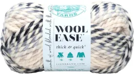 Lion Brand Yarn Wool-Ease Thick & Quick Yarn, Soft and Bulky Yarn for Knitting, Crocheting, and Crafting, 1 Skein, Moonlight