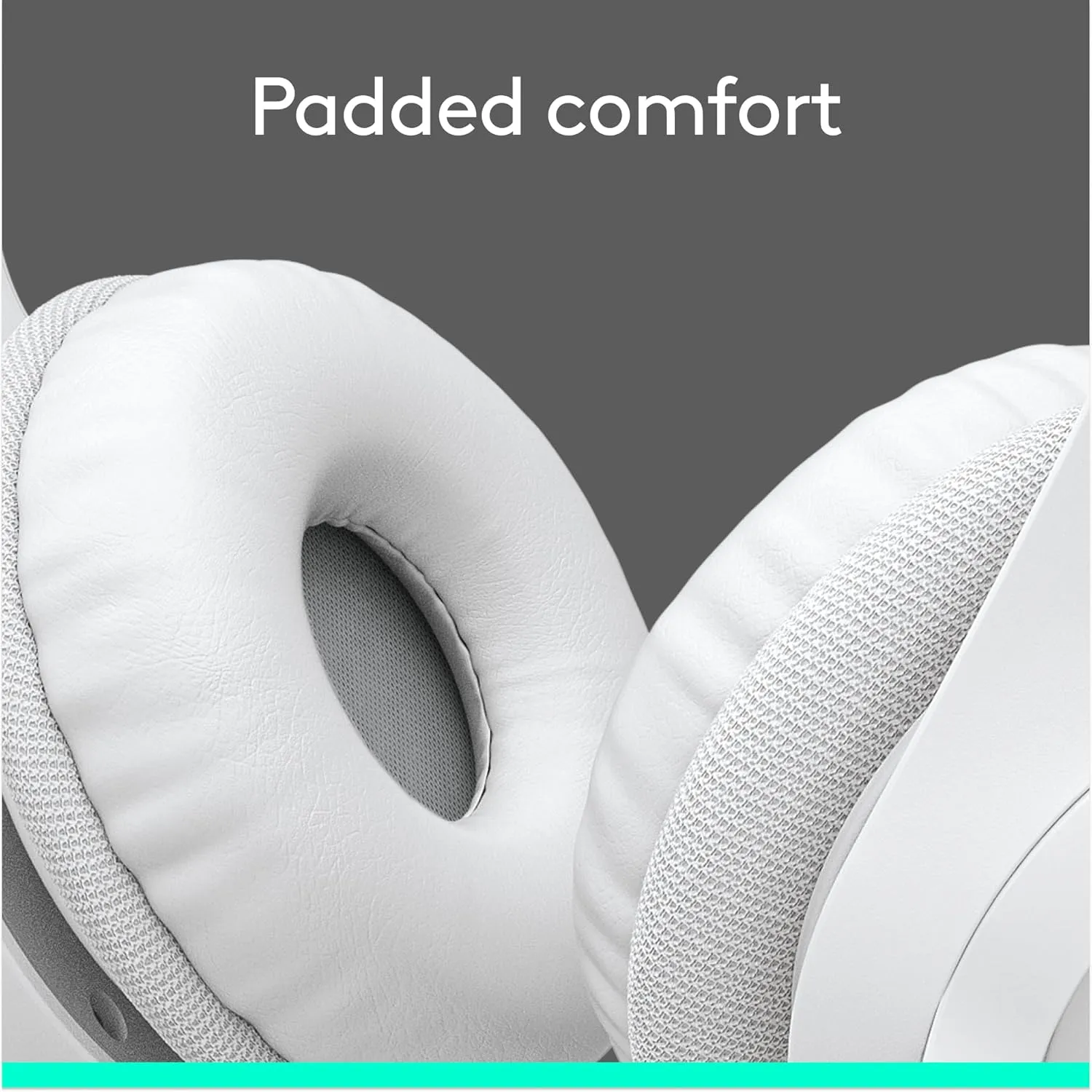 Logitech H390 Gaming Headphones, Wired Headphones with Mic, USB Headset with Microphone for PC, Noise Cancelling Microphone for Video Meetings, Music, Gaming - Off White
