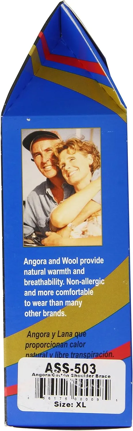 MAXAR Angora Upper Back and Shoulder Warming Support Brace Wrap, XL