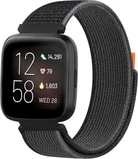 Nylon Bands for Fitbit Versa 2 Bands Women Men, Adjustable Soft Breathable Sport Replacement Wristbands for Fitbit Versa 2 / Fitbit Versa/Versa Lite/Versa SE