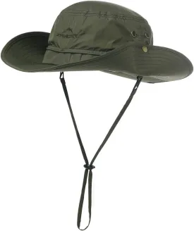 Oversize XL XXL Large Wide Brim Waterproof UPF 50  Bucket Sun Summer Travel Fishing Hiking Fisherman Hat Detachable Chin