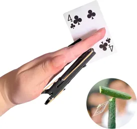 Palm Card Launcher Precision Skill Tool for Creative Fun and Interaction Outdoor Sports Adventure Exploration