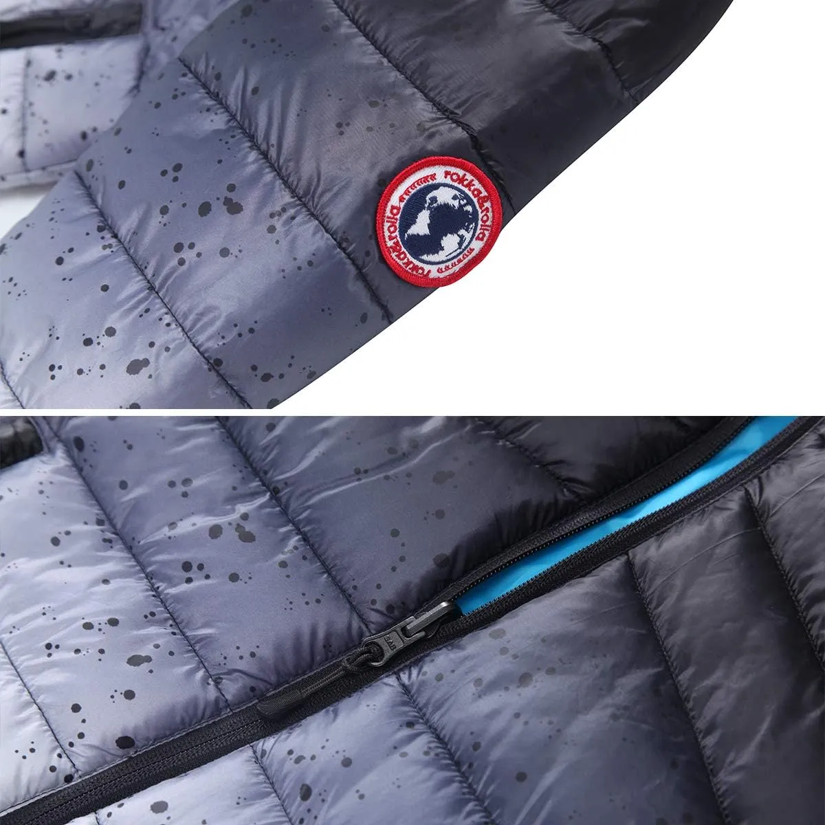 Rokka&Rolla Boys' Reversible Lightweight Puffer Jacket Hooded Water-Resistant Winter Coat