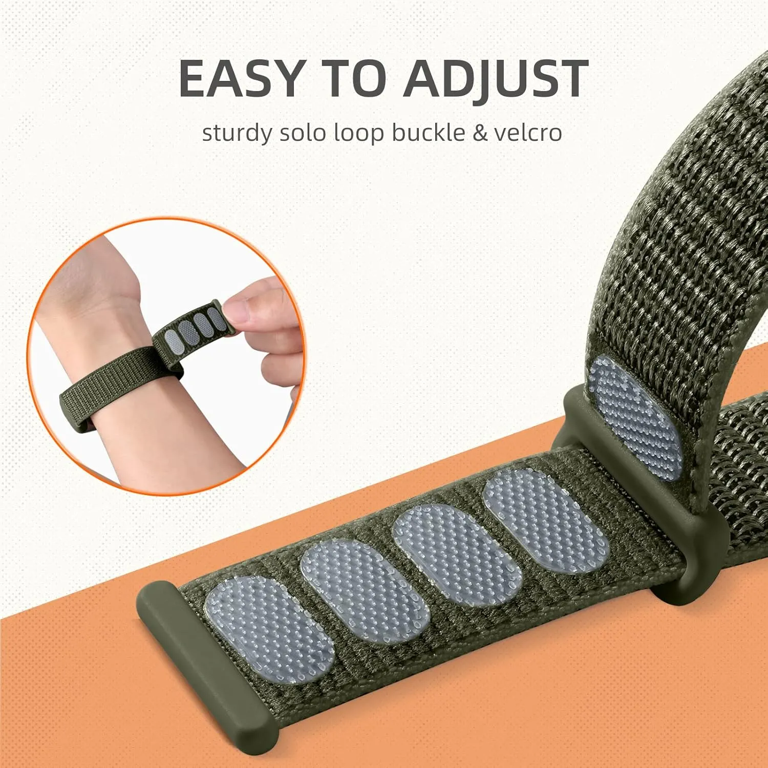 Sport Loop Compatible with Fitbit Charge 5 Band/Fitbit Charge 6 Bands for Men Women, Soft Stretchy Nylon Adjustable Replacement Strap Braided Breathable Wristband for Charge 5 6 Fitness Tracker