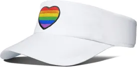 Sports Sun Visors for Women Men, Embroidered Visor Hat for Running, Tennis, Golf, Pickleball